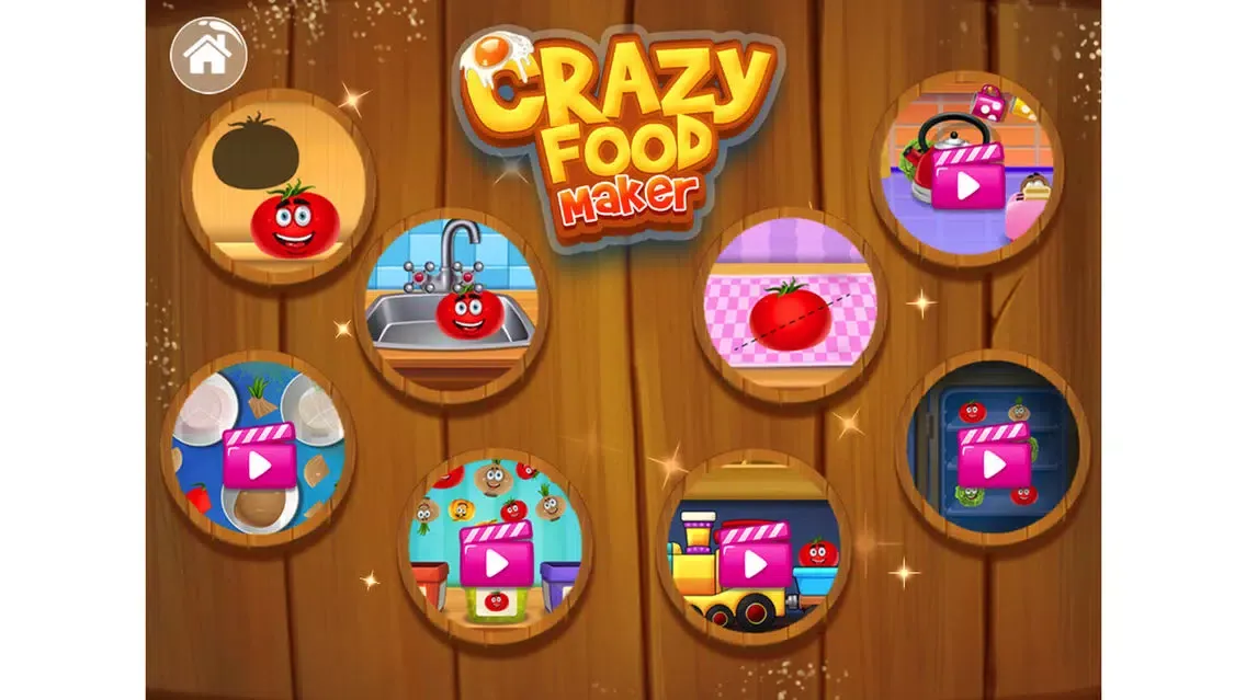 Crazy Food Maker Learning Game स्क्रीनशॉट