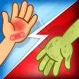 Hand Slap Two Player Fun Game Hand Slap Two Player Fun Game