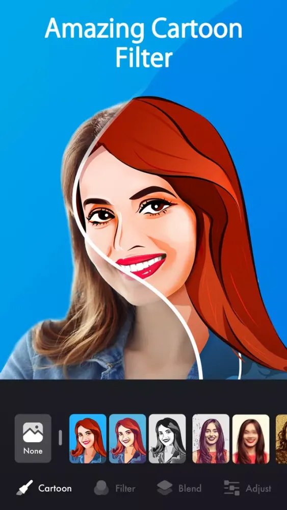 PicsX-Cartoon Filters&Face App Ekran Görüntüleri