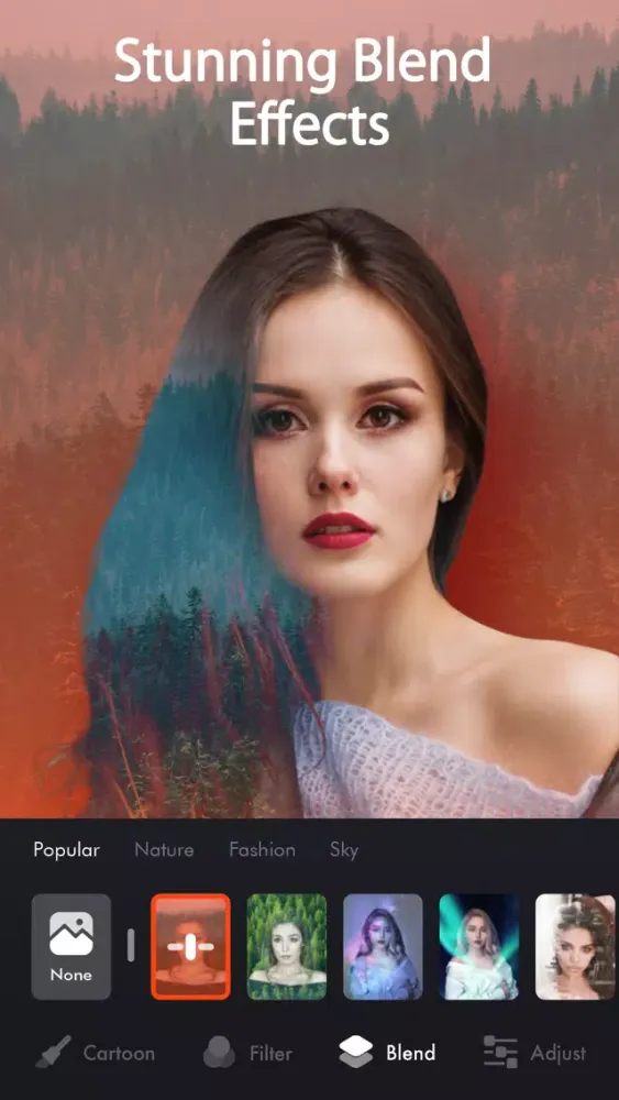 PicsX-Cartoon Filters&Face App Ekran Görüntüleri