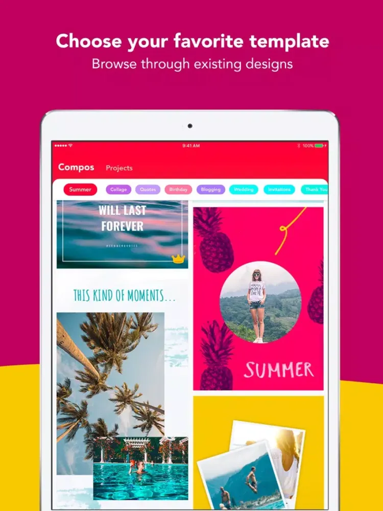Compo. iPad  Screenshots