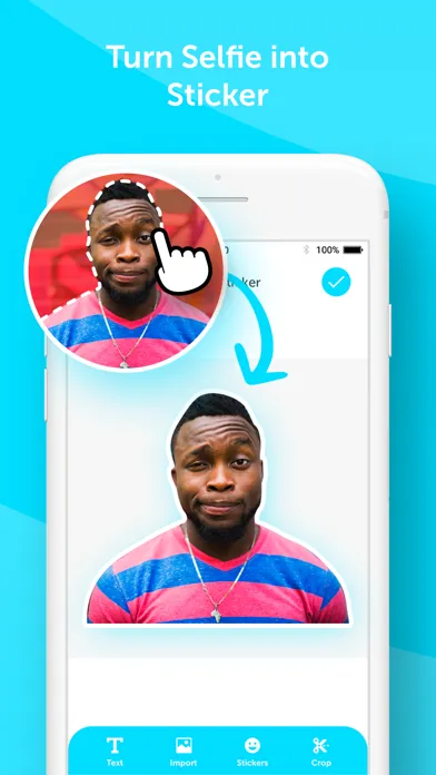 Capturas de tela do Sticker Maker- Creator Studio