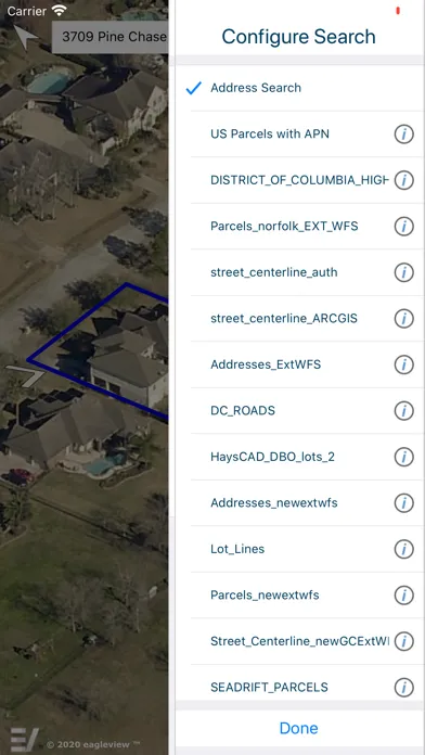 EagleView CONNECTMobile Screenshots