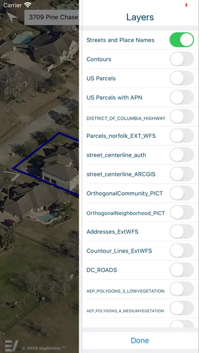 EagleView CONNECTMobile Screenshots