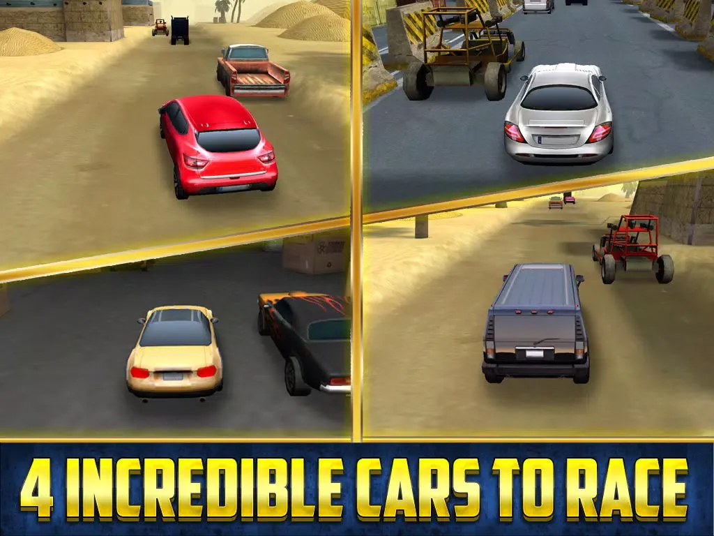 3D Monster Truck Crazy Desert Rally Temple Race - An Offroad Escape Run Free Racing Game iPad  স্ক্রিনশট