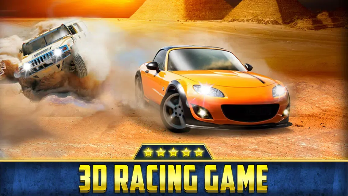 3D Monster Truck Crazy Desert Rally Temple Race - An Offroad Escape Run Free Racing Game স্ক্রিনশট