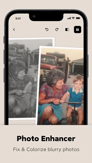 Screenshot di Pic Unfade - Old Photo Scanner
