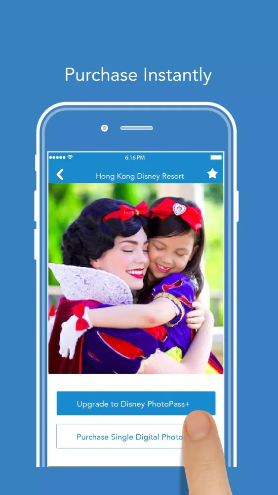 Hong Kong Disney PhotoPass Screenshots