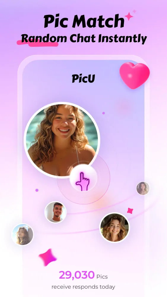 Tangkapan layar Strangers Dating & Chat - PicU