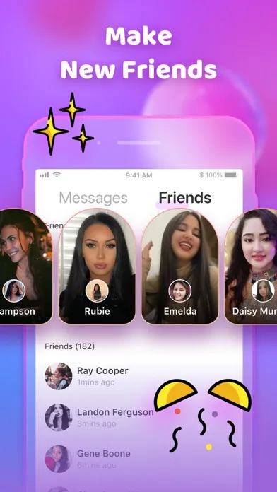 Screenshot di Picup - chat with strangers