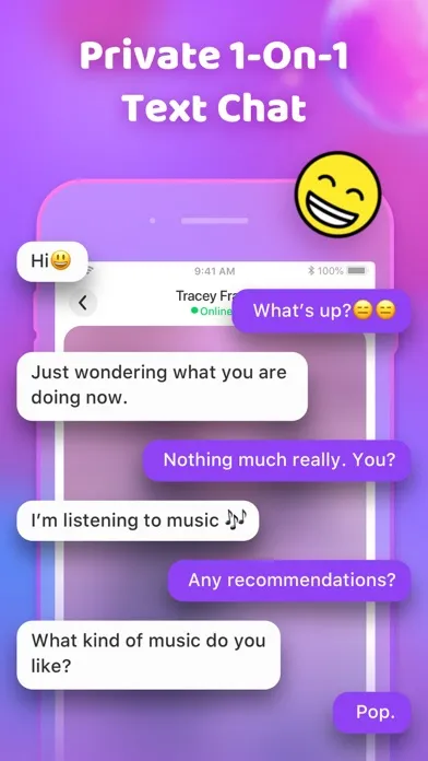 Screenshot di Picup - chat with strangers