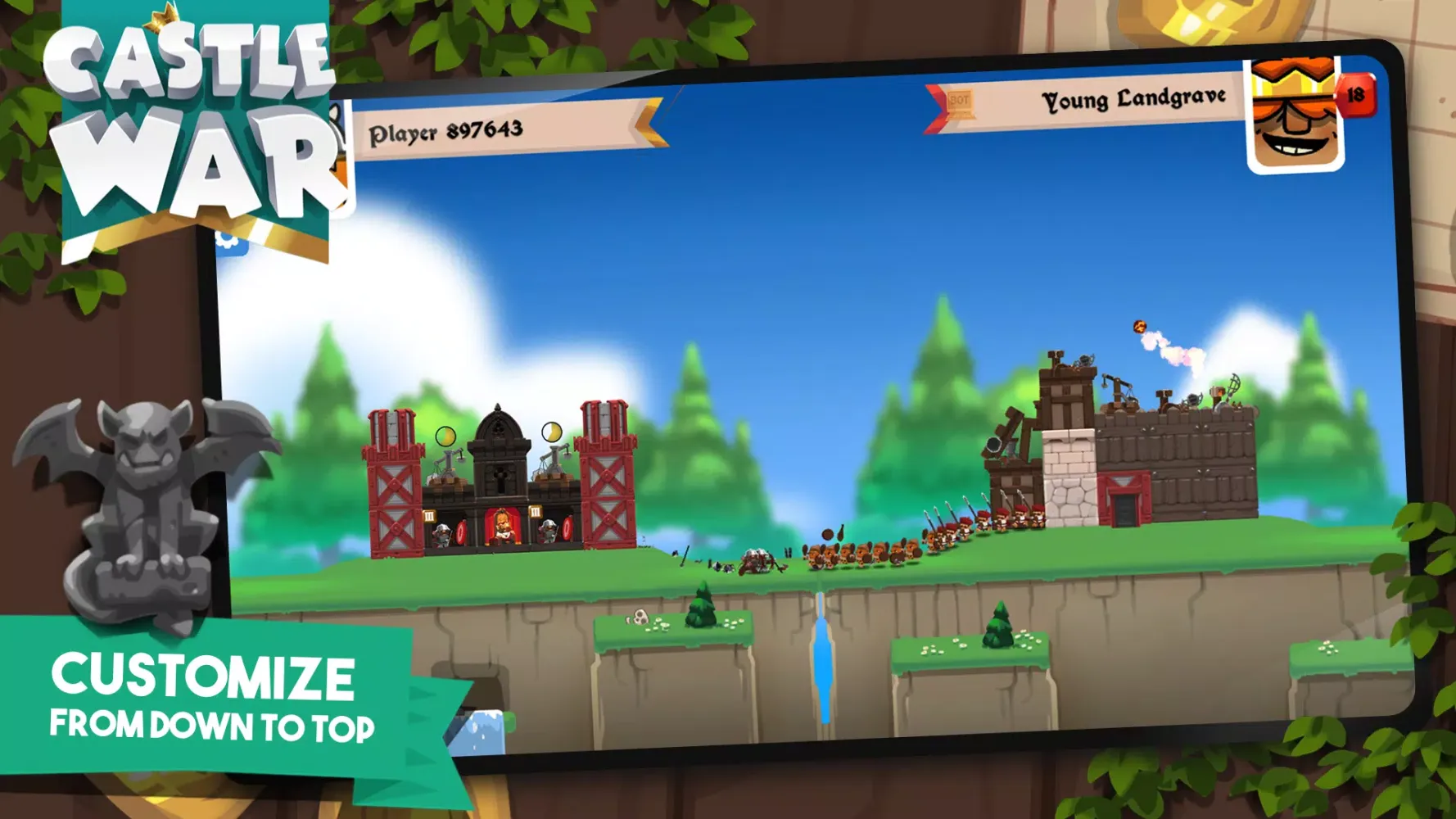 Castle War: Idle Island Screenshots
