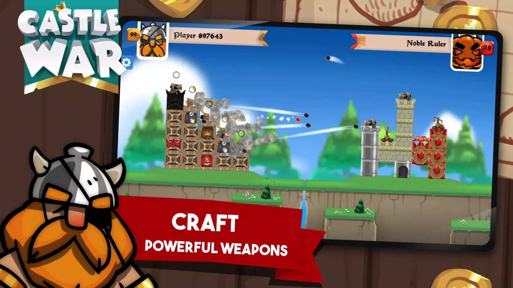 Castle War: Idle Island Screenshots