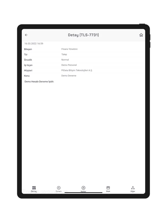 Tales Servis iPad  스크린샷
