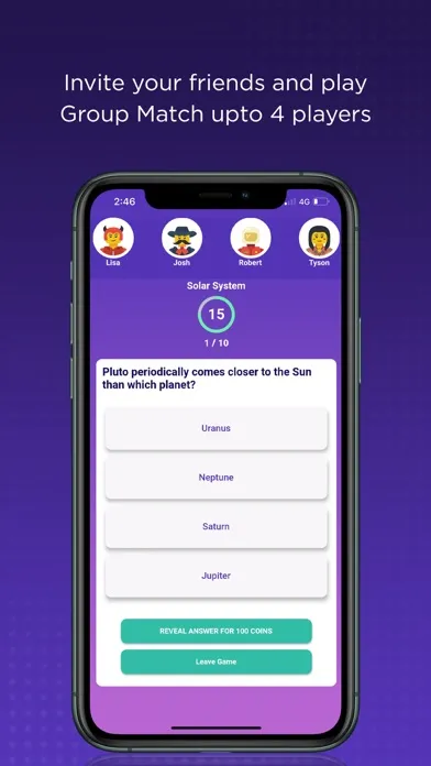 Quizpot: Multiplayer GK Trivia 스크린샷