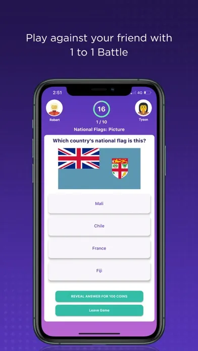 Quizpot: Multiplayer GK Trivia 스크린샷
