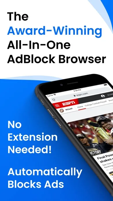 Halt: AdBlock Browser स्क्रीनशॉट