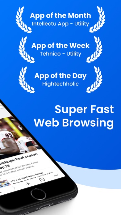 Ảnh chụp màn hình của Halt: AdBlock Browser
