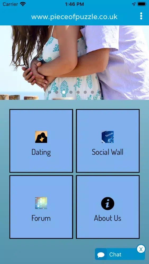 Capturas de tela do Piece Of Puzzle Dating Portal