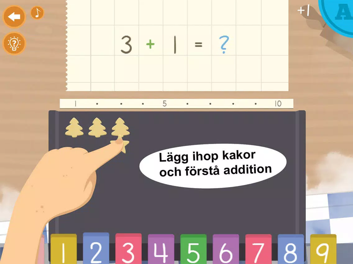 Mattebageriet 1 - Börja räkna iPad  Screenshots