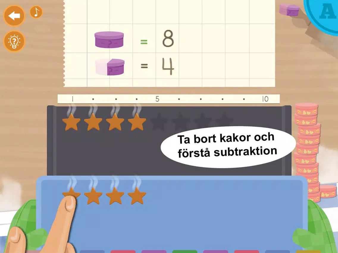 Mattebageriet 1 - Börja räkna iPad  Screenshots
