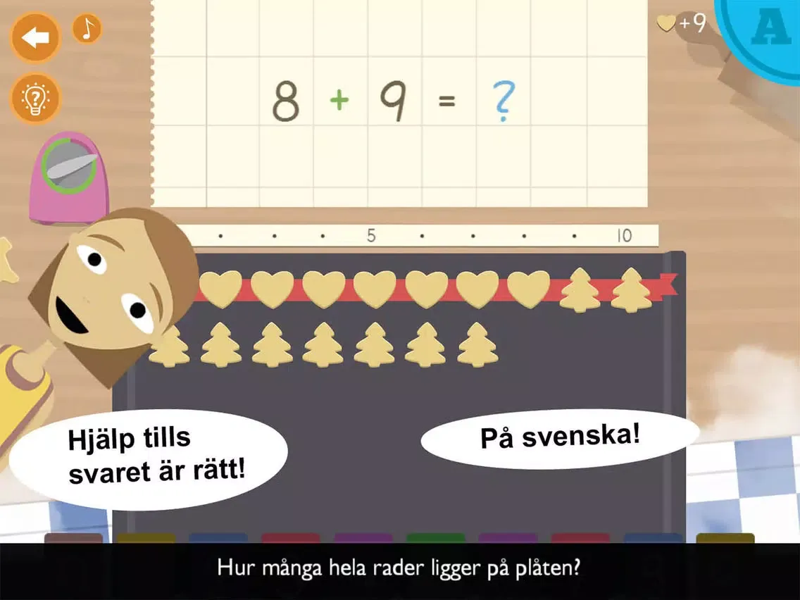 Capturas de tela do Mattebageriet 1 - Börja räkna iPad 