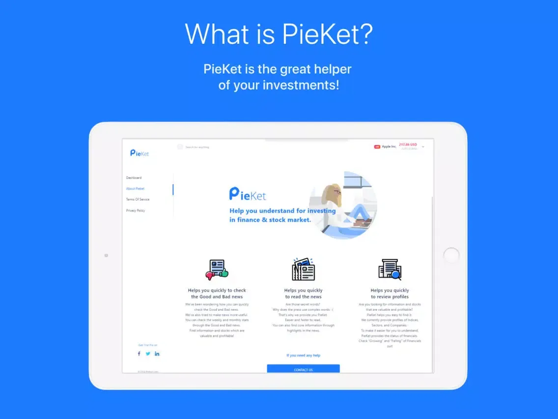 Ảnh chụp màn hình của PieKet iPad 