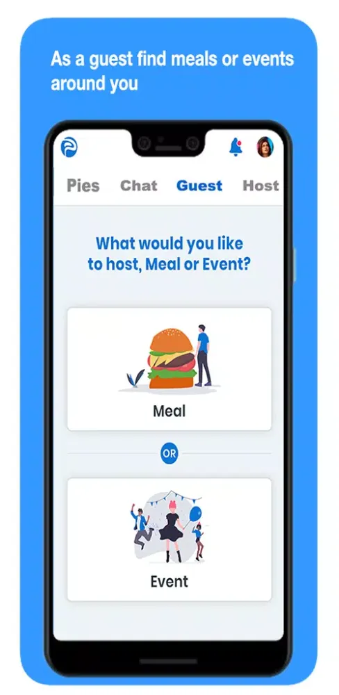 Pieme – Share Meals & Make New Friends Screenshots