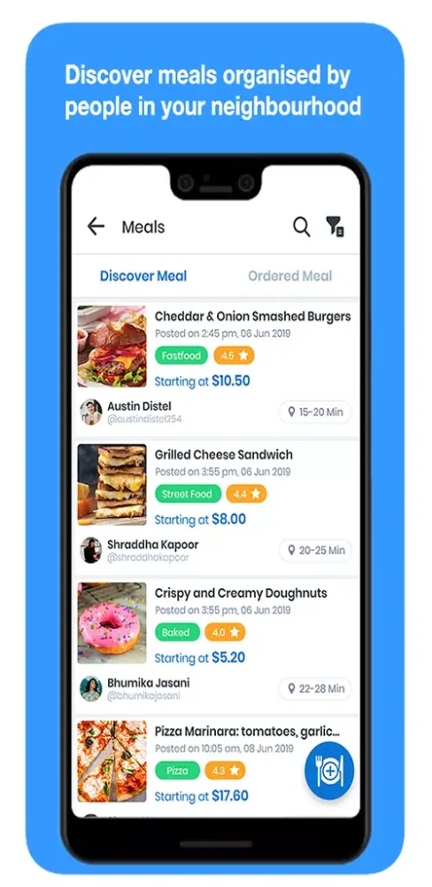 Pieme – Share Meals & Make New Friends Screenshots