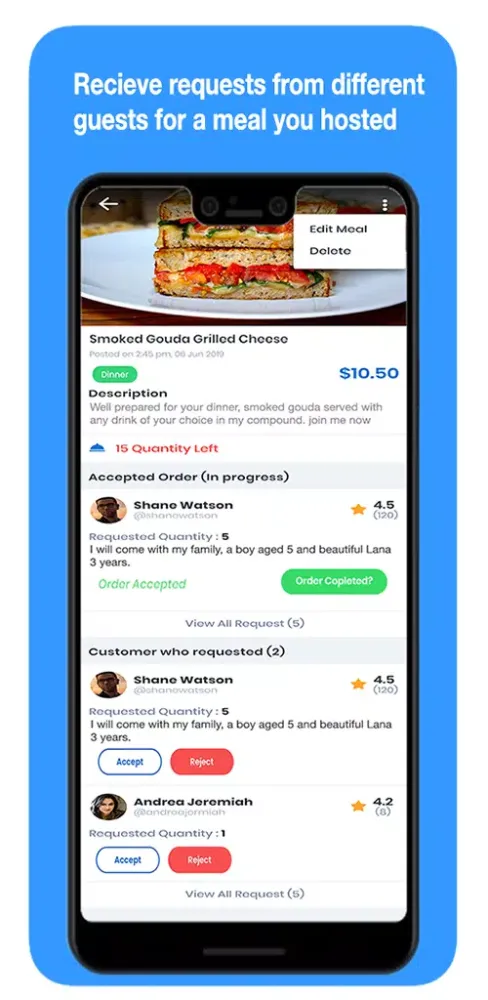 Pieme – Share Meals & Make New Friends Screenshots