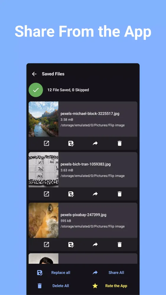 Flip Image - Mirror Photos Screenshots