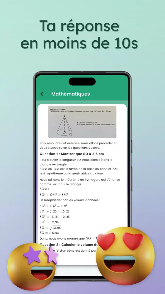 Captures d'écran de Devoirs Maîtrisés