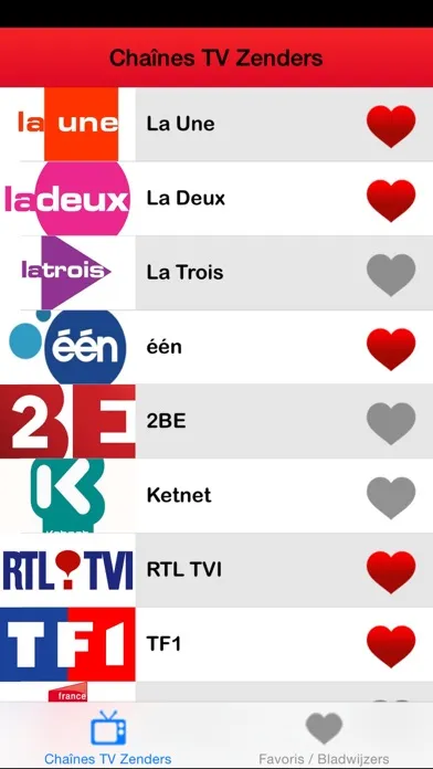 ► Programme TV Gids Belgique : programme TV Guide Belgique (BE) Ekran Görüntüleri