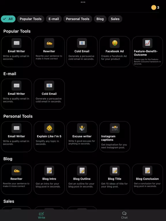 Tangkapan layar Heygpt. iPad 