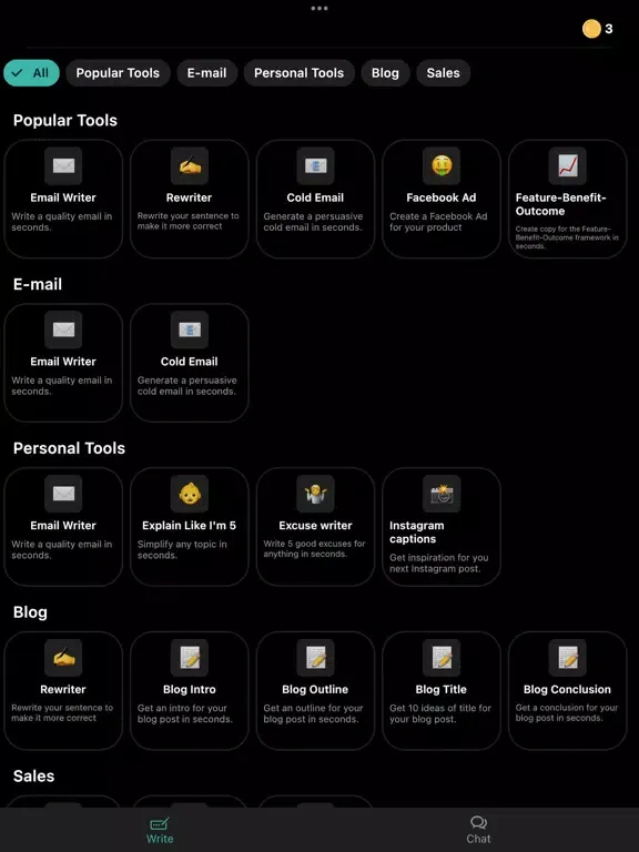 Screenshot di Heygpt. iPad 
