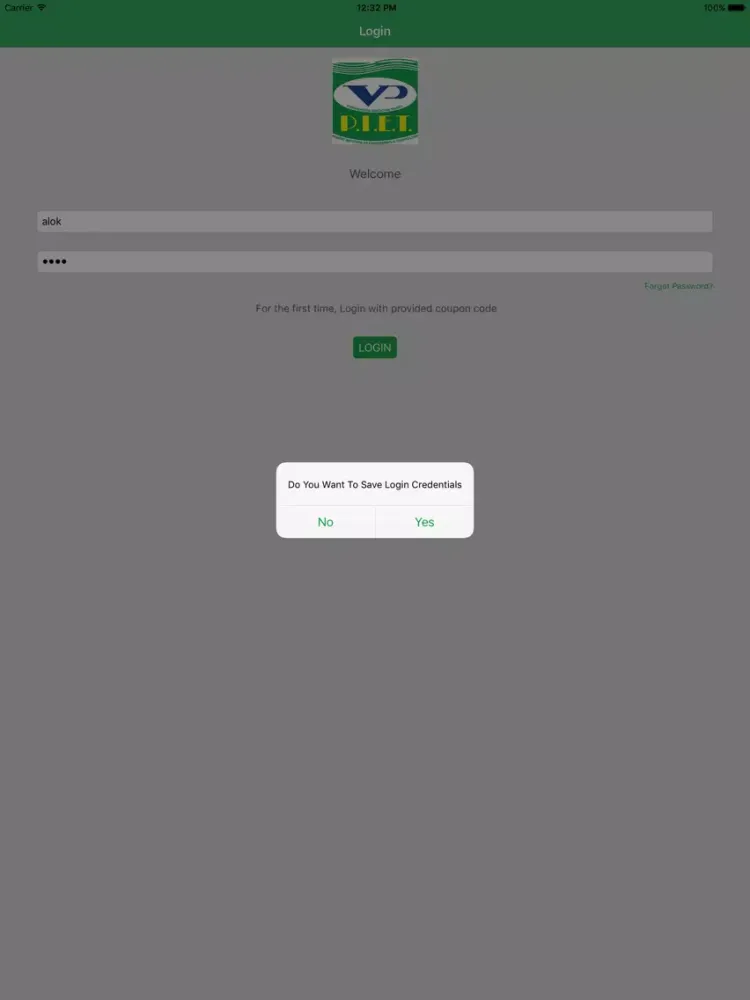 P.I.E.T iPad  স্ক্রিনশট