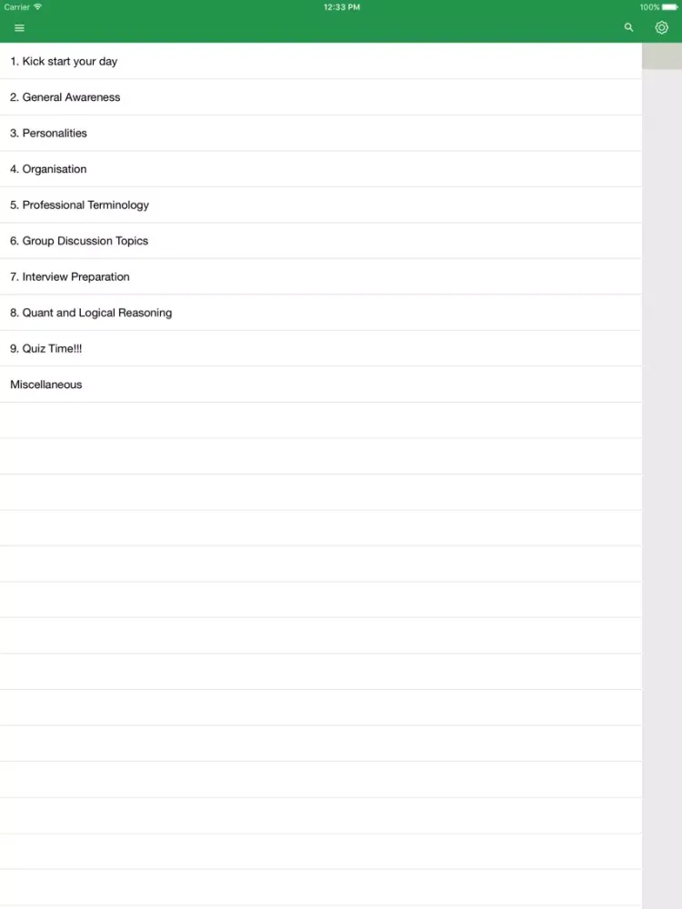 P.I.E.T iPad  স্ক্রিনশট