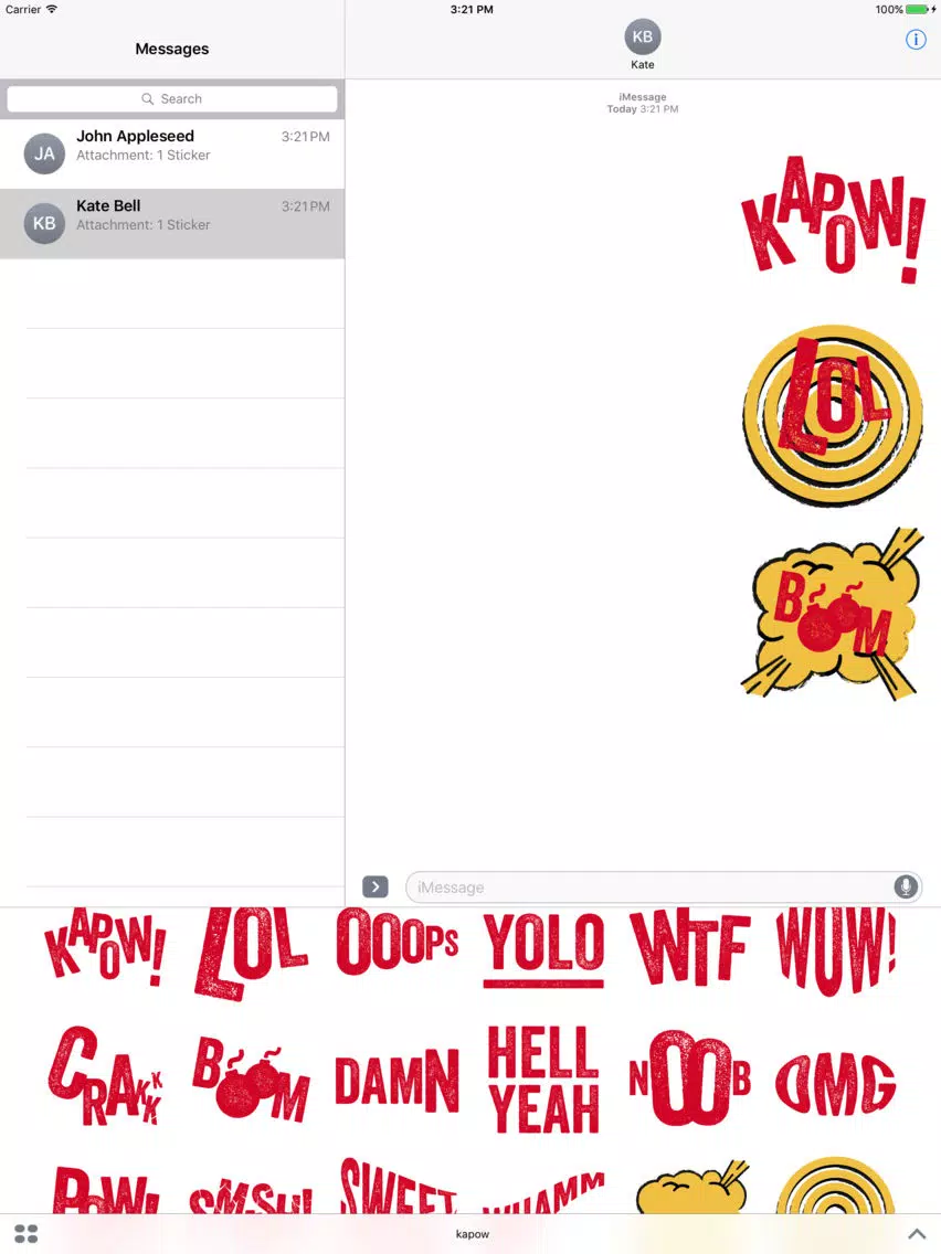 Comic Kapow iPad 應用截圖