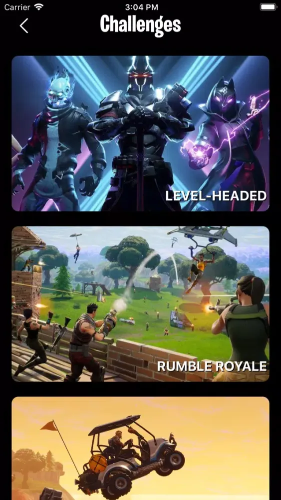 Dashboard for Fortnite سکرین شاٹس