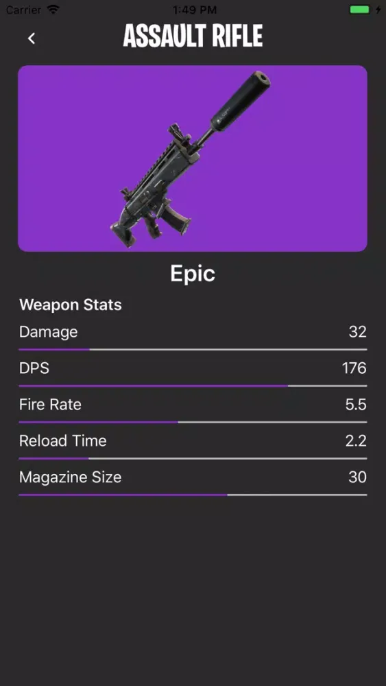 Dashboard for Fortnite سکرین شاٹس