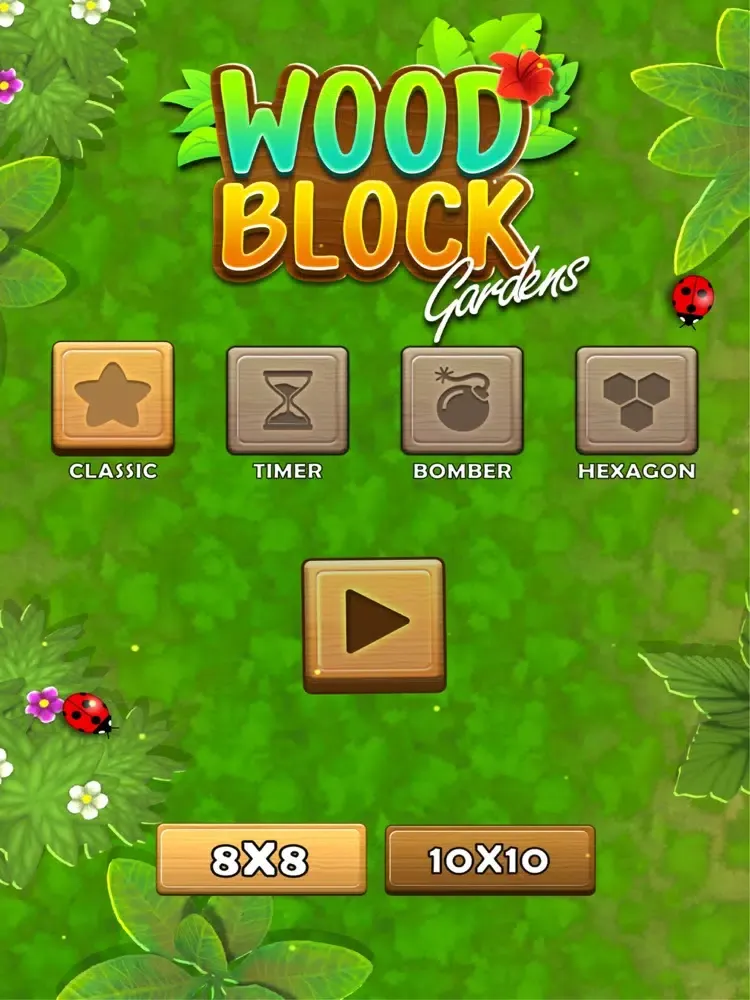 Скриншоты Wood Block Gardens iPad 