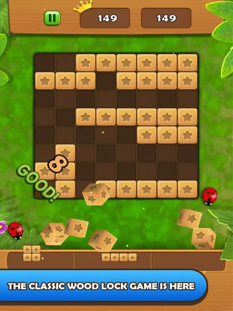 Скриншоты Wood Block Gardens iPad 