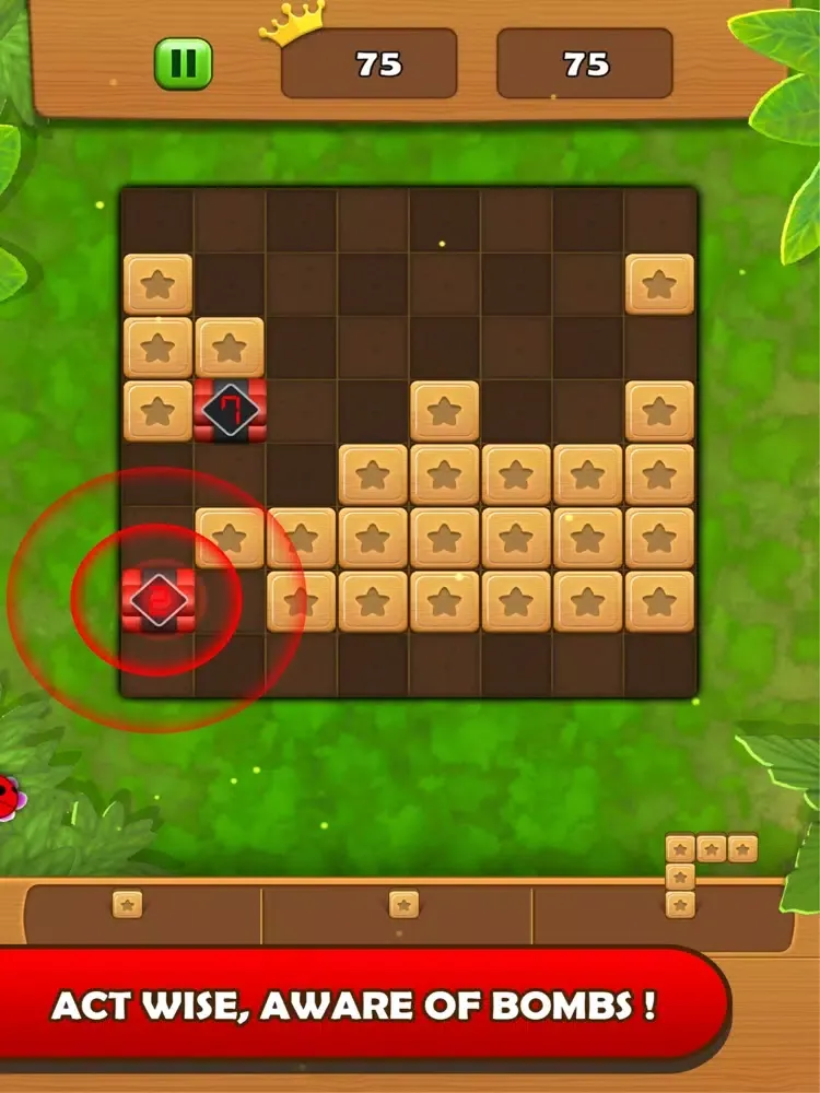 Скриншоты Wood Block Gardens iPad 