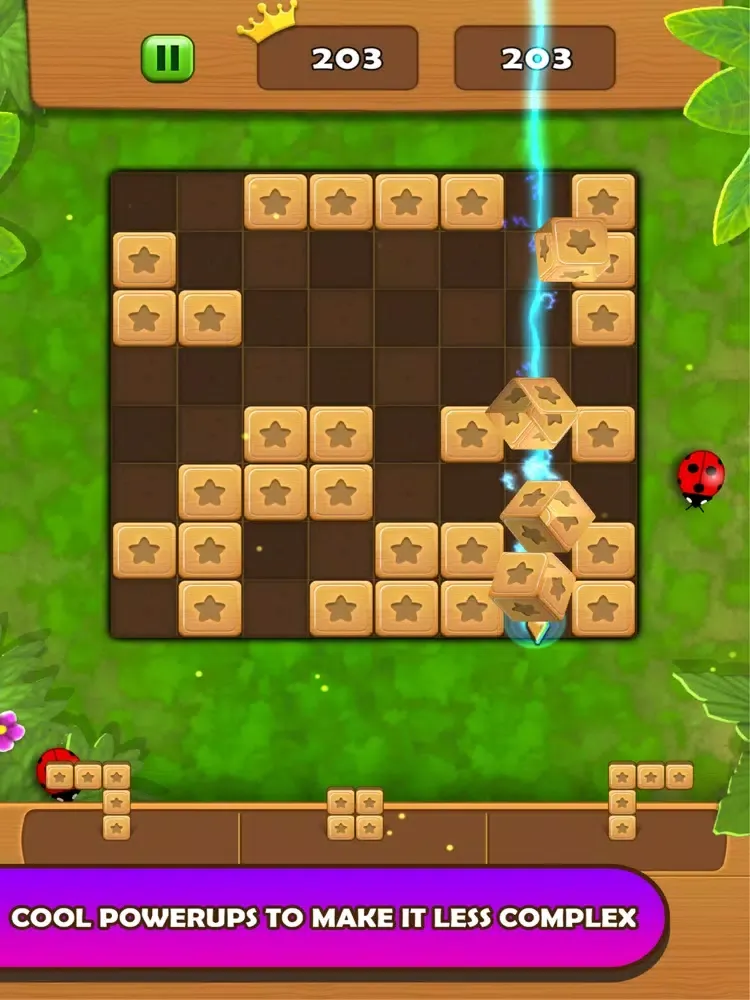Скриншоты Wood Block Gardens iPad 