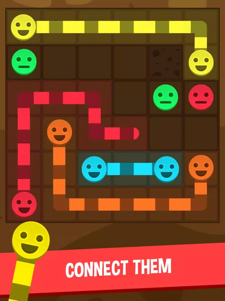 Worms Connect 3D iPad  Screenshots