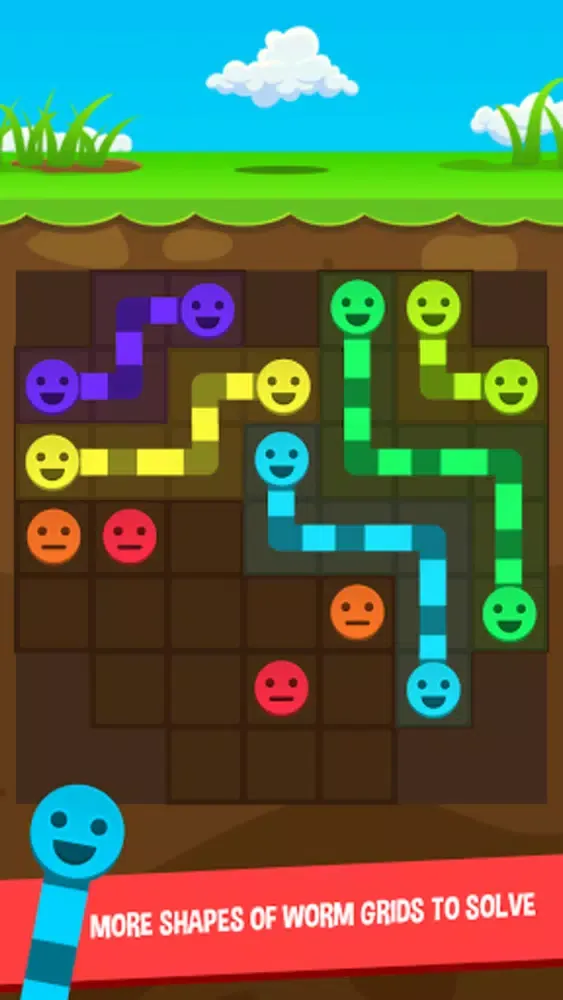 Worms Connect 3D Screenshots