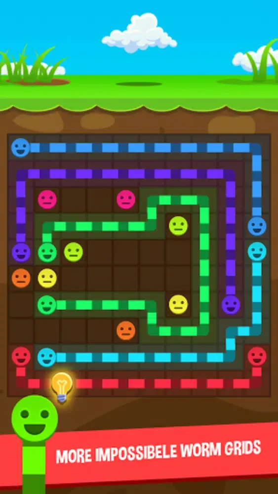 Worms Connect 3D Screenshots