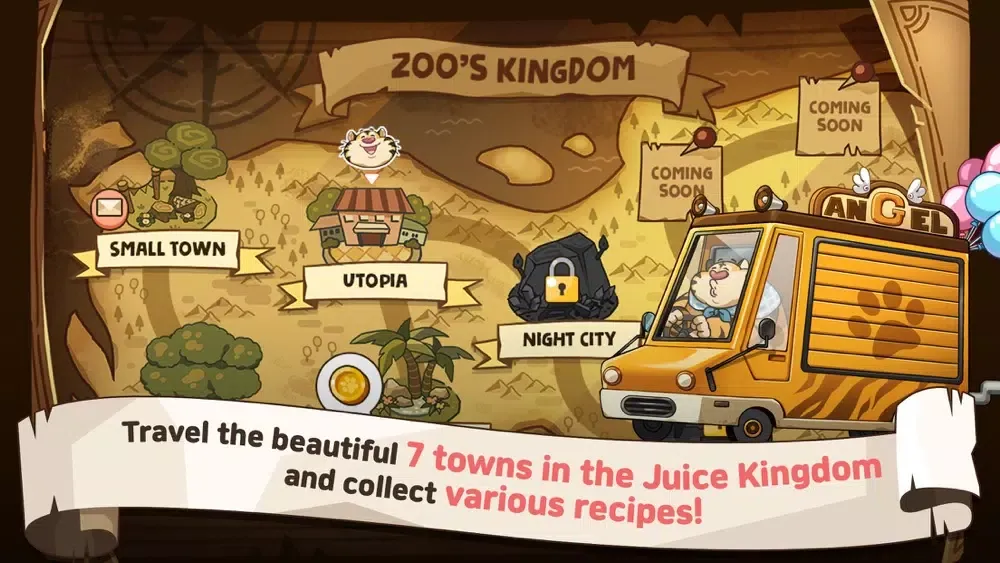Ảnh chụp màn hình của Zoo's Truck: food truck tycoon