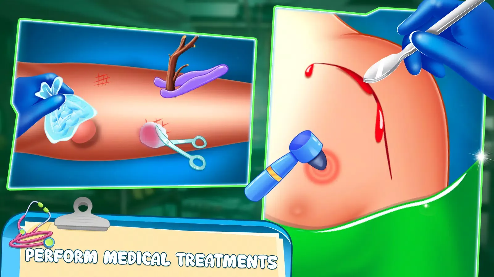 Скриншоты Nurse hospital game