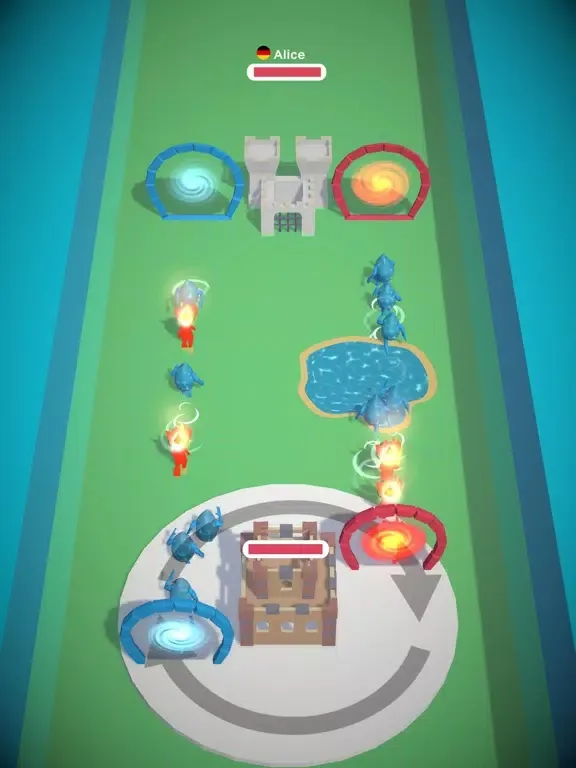 Elemental Clash 3D iPad  स्क्रीनशॉट